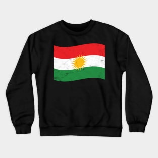 Flag star Free Kurdistan Crewneck Sweatshirt